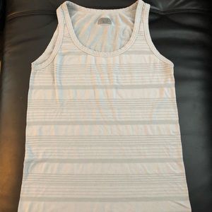 Athleta active tank, grey/blue